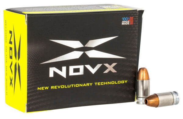NovX 380CP8020 Pentagon Self Defense 380 ACP 80 gr Monolithic Copper Hollow Point 20rd Box