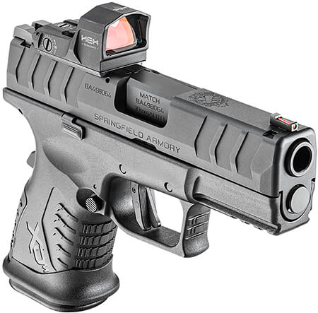 Springfield Armory XDME93810CBHCOSPD XD-M Elite Compact OSP 10mm Auto 3.80″ 11+1 Black Melonite Steel Slide/Barrel with Optic Cut Black Interchangeable Backstrap Grip Includes Hex Dragonfly Red Dot
