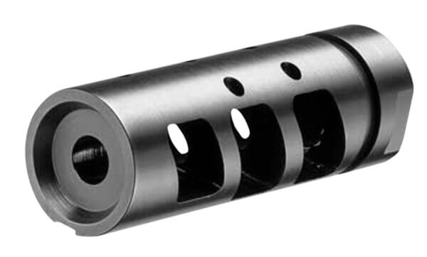 Rise Armament RA701223BLK RA-701 Compensator Black Nitride 416R Stainless Steel with 1/2-28 tpi Threads & 2.50″ OAL for 5.56x45mm NATO AR-Platform”