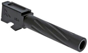 ZEV BBL17OPT5GDLC Optimized Match Replacement Barrel 9mm Luger 4.49″ Black DLC Finish 416R Stainless Steel Material with Dimples for Glock 17 Gen5
