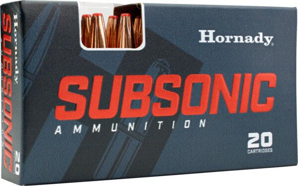 Hornady 91369 Subsonic Handgun 40 S&W 180 gr Hornady XTP Subsonic 20rd Box