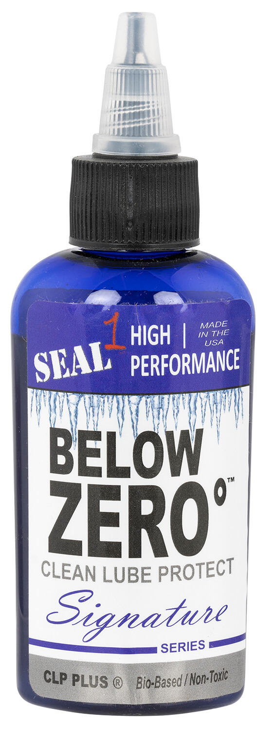 Seal 1 SLBZ2 Signature Below Zero Cleans  Lubricates  Protects 2 oz Squeeze Bottle
