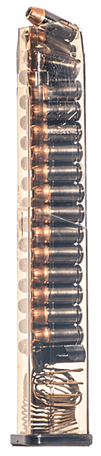 ETS Group GLK2130 Pistol Mags 30rd Extended 45 ACP Compatible w/Glock 21/30/41 Clear Polymer