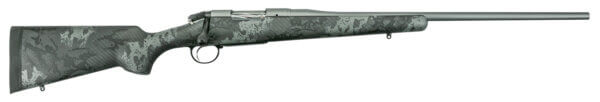 Bergara Rifles BPR2865PRC Premier Mountain 6.5 PRC 2+1 24″ Barrel Tactical Gray Cerakote Gray Speckled Black Carbon Fiber Stock