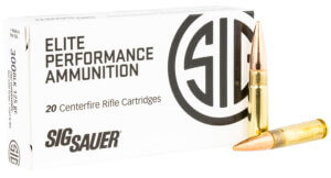Sig Sauer E300B120 Elite Performance  300 Blackout 125 gr Full Metal Jacket (FMJ) 20rd Box