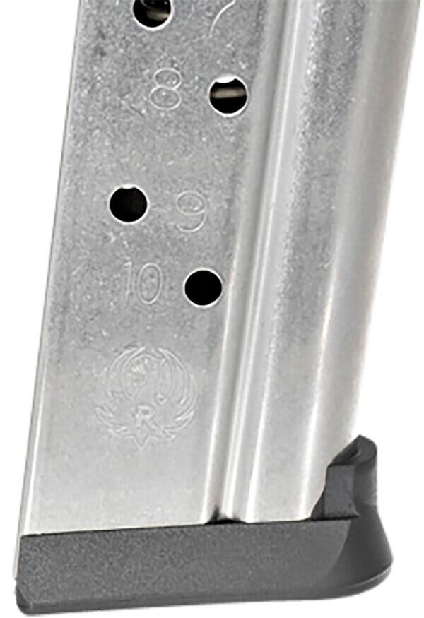 Ruger 90666 SR1911 Competition 10rd Magazine Fits Ruger SR1911 Competition 9mm Luger Stainless