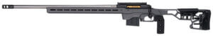 Savage Arms 57705 110 Elite Precision 300 Win Mag 10+1 30″ Matte Stainless Matte Black Rec Gray Cerakote Adjustable MDT ACC Aluminum Chassis Stock Left Hand (MB Not Included)