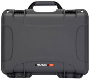 Nanuk 910-CLASG1 910 Classic 2 Up Pistol Case Black Polymer with Latches & Closed-Cell Foam Padding 13.20″ L x 9.20″ W x 4.10 ” H Interior Dimensions