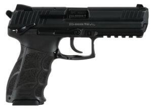HK 81000108 P30 V3 9mm Luger 3.85″ 17+1 Black Polymer Frame Black Interchangeable Backstrap Grip
