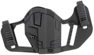 Uncle Mike’s 79077 Apparition IWB/OWB Black Polymer Belt Clip Fits Glock 43/43X/Springfield Hellcat Ambidextrous