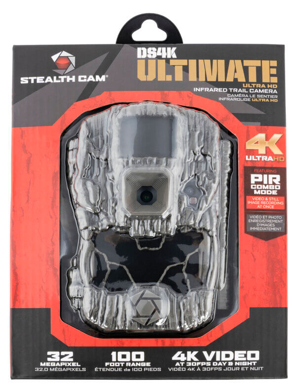 Stealth Cam STCGMAX32VN GMAX Vision Camo 2.40″ Color TFT Display No Glow IR Flash Up to 32GB SD Card Memory Features Integrated Python Provision Lock Latch