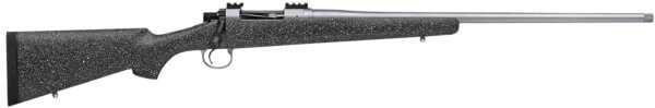 Nosler 40621 M21 28 Nosler Caliber with 3+1 Capacity 24″ Barrel Stainless Steel Nitride Metal Finish & Gray Speckled Black All-Weather Epoxy Stock Right Hand (Full Size)