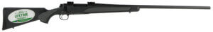 REM Arms Firearms R27385 Model 700 SPS 7mm Rem Mag 3+1 Cap 26″ Matte Blued Rec/Barrel Matte Black Stock with Gray Panels Right Hand (Full Size)
