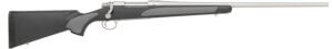 REM Arms Firearms R27267 Model 700 SPS 270 Win 4+1 Cap 24″ Matte Stainless Rec/Barrel Matte Black Stock with Gray Panels Right Hand (Full Size)