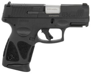 Taurus  G3c *MA Compliant 9mm Luger 3.20″ 10+1 (3) Black Frame Matte Black Tenifer Steel Slide Black Polymer Grip