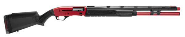 Savage Arms 57786 Renegauge Competition 12 Gauge 24″ 9+1 3″ Red Cerakote Rec Matte Black Monte Carlo with Adjustable Comb Stock Right Hand (Full Size)