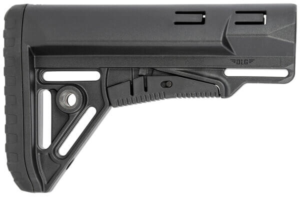 NcStar DLG-129 Sharp Mil-Spec Stock Black Synthetic Collapsible