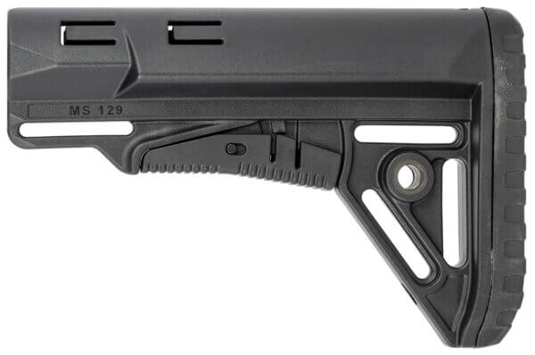 NcStar DLG-129 Sharp Mil-Spec Stock Black Synthetic Collapsible