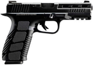 Rock Island 56625 STK100  9mm Luger 4.50″ 17+1 Black Anodized Frame & Slide Black Aluminum Grip