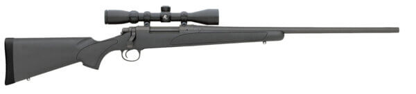 REM Arms Firearms R84601 700 ADL 22-250 Rem Caliber with 4+1 Capacity 24″ Barrel Matte Blued Metal Finish & Black Synthetic Stock Right Hand (Full Size) Scope NOT Included