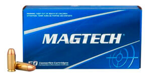 Magtech CR9B Clean Range 9mm Luger 124 gr Fully Encapsulated Bullet 50rd Box