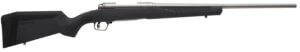 Savage Arms 57057 110 Storm 30-06 Springfield 4+1 22  Matte Stainless Metal  Gray Fixed AccuStock with Accufit  Left Hand”