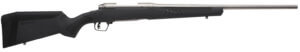 Savage Arms 57057 110 Storm 30-06 Springfield 4+1 22  Matte Stainless Metal  Gray Fixed AccuStock with Accufit  Left Hand”