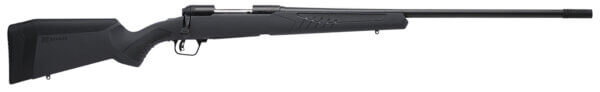 Savage Arms 57023 110 Long Range Hunter 308 Win 4+1 26  Matte Black Metal  Gray Fixed AccuStock with AccuFit”