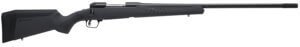 Savage Arms 57035 110 Long Range Hunter 7mm Rem Mag 3+1 26  Matte Black Metal  Gray Fixed AccuStock with AccuFit”