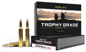 Nosler 60018 Trophy Grade Hunting 260 Rem 125 gr Nosler Spitzer Partition (SPT) 20rd Box