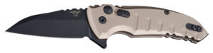 S.O.G SOG12210257 Seal XR 3.90″ Folding Clip Point Plain Black Cerakote S35VN SS Blade Black/GRN Handle Includes Belt Clip