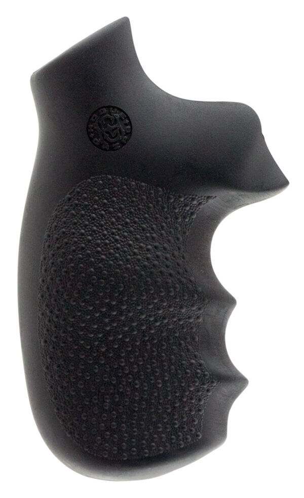 Hogue 48000 OverMolded Monogrip Black Rubber with Finger Grooves for Colt Detective Special Diamondback Cobra