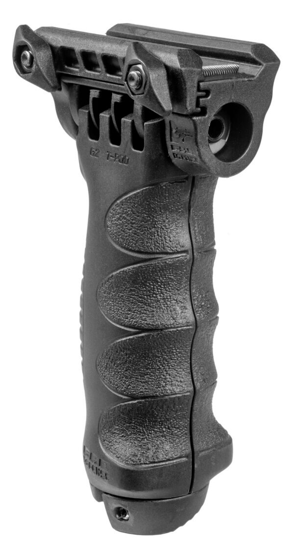 FAB Defense FX-TPODG2QR T-Pod G2 Quick Release Black Polymer Grip Aluminum Black Bipod Legs