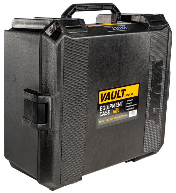 Pelican VCV600 Vault Equipment Case Black 24″ Interior 21″ x L x 17″ W x 9.50″ D Polymer