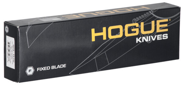 Hogue 35278 EX-F02 4.50″ Fixed Clip Point Plain Tumble Polish 154CM SS Blade/ G-Mascus Green G10 Handle