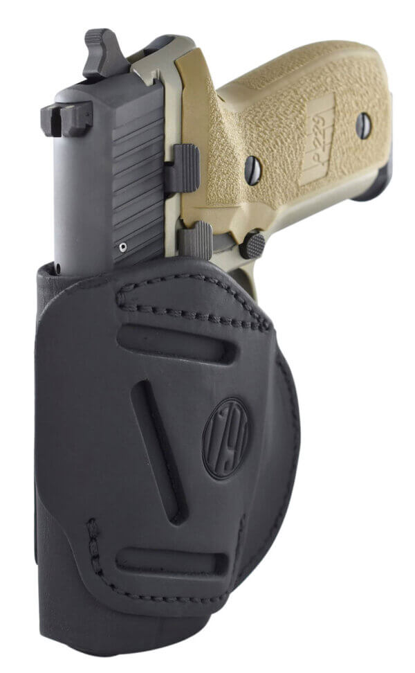 1791 Gunleather TACIWBG43XMOSBLKR Tactical  IWB Black Kydex Compatible w/ Glock 43X MOS Belt Clip Right Hand