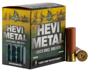 HEVI-Metal HS38502 Hevi-Metal Longer Range 12 Gauge 3.50″ 1 1/2 oz 1500 fps 2 Shot 25rd Box