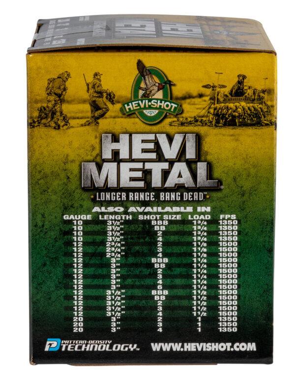 HEVI-Metal HS39003 Hevi-Metal Longer Range 20 Gauge 3″ 1 oz 1350 fps 3 Shot 25rd Box