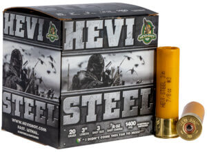 HEVI-Shot HS61226 HEVI-Teal Waterfowl 12 Gauge 2.75″ 1 1/8 oz 6 Shot 25rd Box