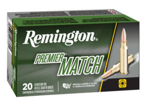 Remington Ammunition 27673 Premier Match 6.5 PRC 145 gr Berger Open Tip Match 20rd Box