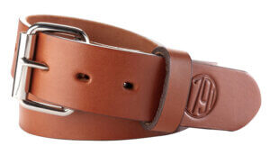 1791 Gunleather BLT013640CBRA Gun Belt 01 36″-40″ Leather 1.50″ Wide Classic Brown