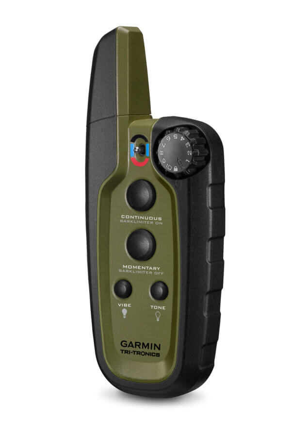 Garmin 0100120550 Sport Pro Handheld Green w/BarkLimiter LED Beacon Lights 1-Hand Operation Water-Resistant Rechargeable Li-ion Up to 3 Dogs .75 Mile Range