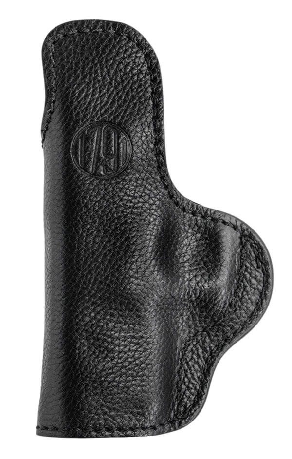 Galco FL800RB Fletch OWB Black Leather Belt Slide Fits Glock 43 Fits Glock 43X Fits Springfield Hellcat Right Hand