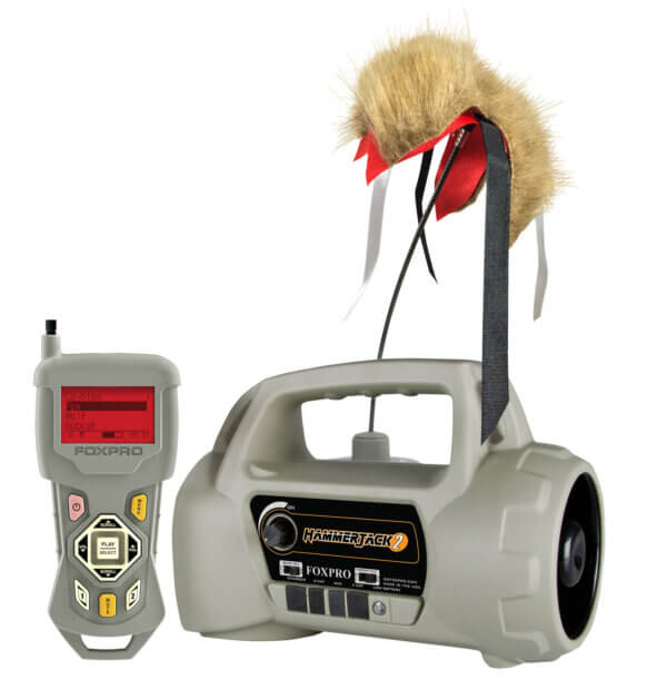 Foxpro HMRJACK2 HammerJack 2 Digital Call Attracts Multiple Features TX433 Transmitter Gray ABS Polymer