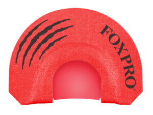 Foxpro TOPGUN Top Gun Howler Diaphragm Call Triple Reed Sounds Attracts Coyotes Red