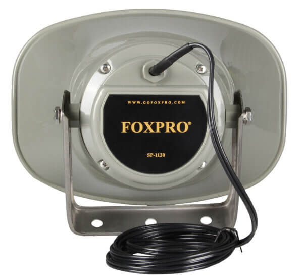 Foxpro SP70 SP-70 External Speaker Gray 12ft Cable 3.5mm Plug