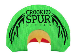 Foxpro CSMOUTHBL Crooked Spur V-Cut Diaphragm Call Attracts Turkeys 3.5 Prophylactic Reeds
