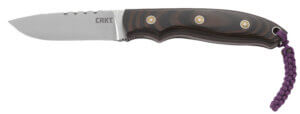 CRKT 2861 Hunt’N Fisch 2.99″ Fixed Plain Satin 9Cr18MoV SS Blade/Multi-Color G10 Handle Includes Lanyard/Sheath