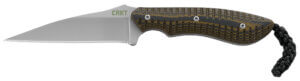 CRKT M16-01KZ M16 01KZ 3.13″ Folding Spear Point Plain Black EDP 8Cr13MoV SS Blade/Black GRN Handle Includes Pocket Clip
