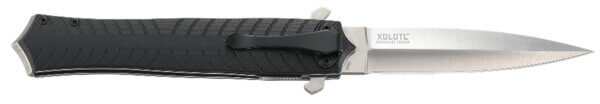 CRKT 2265 Xolotl 3.64″ Folding Spear Point Plain Satin 4116 Stainless Steel Blade/Black G10 Handle Includes Pocket Clip